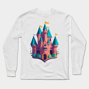 Cute Castle Long Sleeve T-Shirt